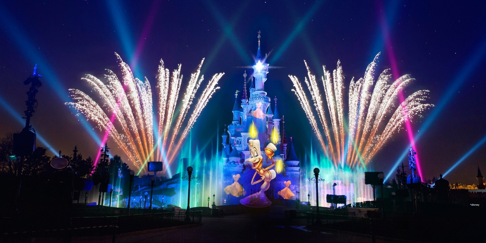 Disney Dreams Show schlossfeuerwerk disneyland paris