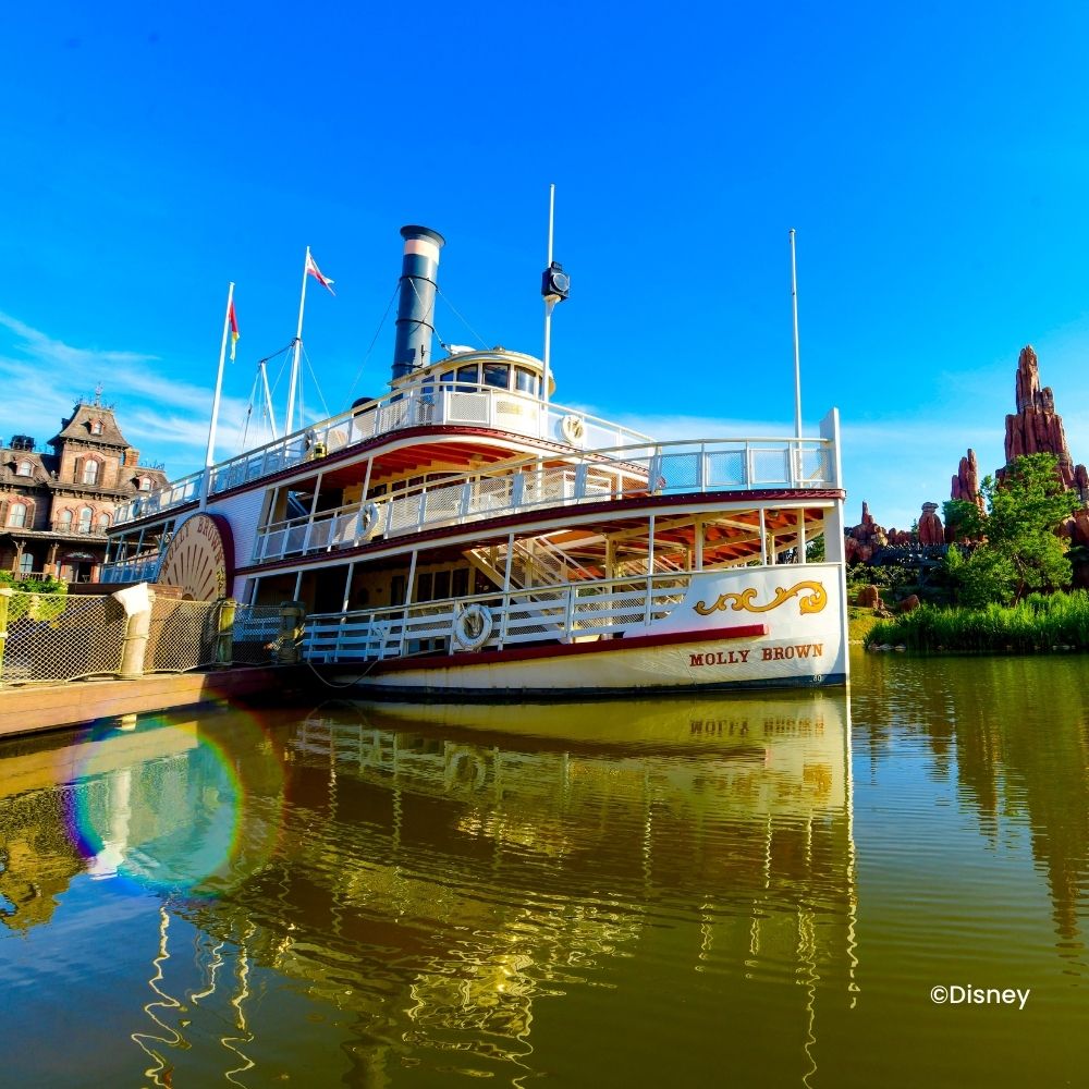 Big Molly Brown Schiff für Phantom Manor und Big Thunder Mountain