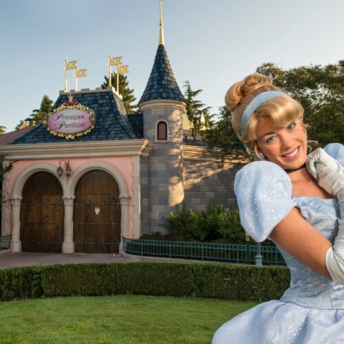 15 Disney-Figuren treffen sich im Prinzenpavillon